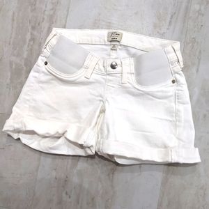 Maternity denim shorts j crew